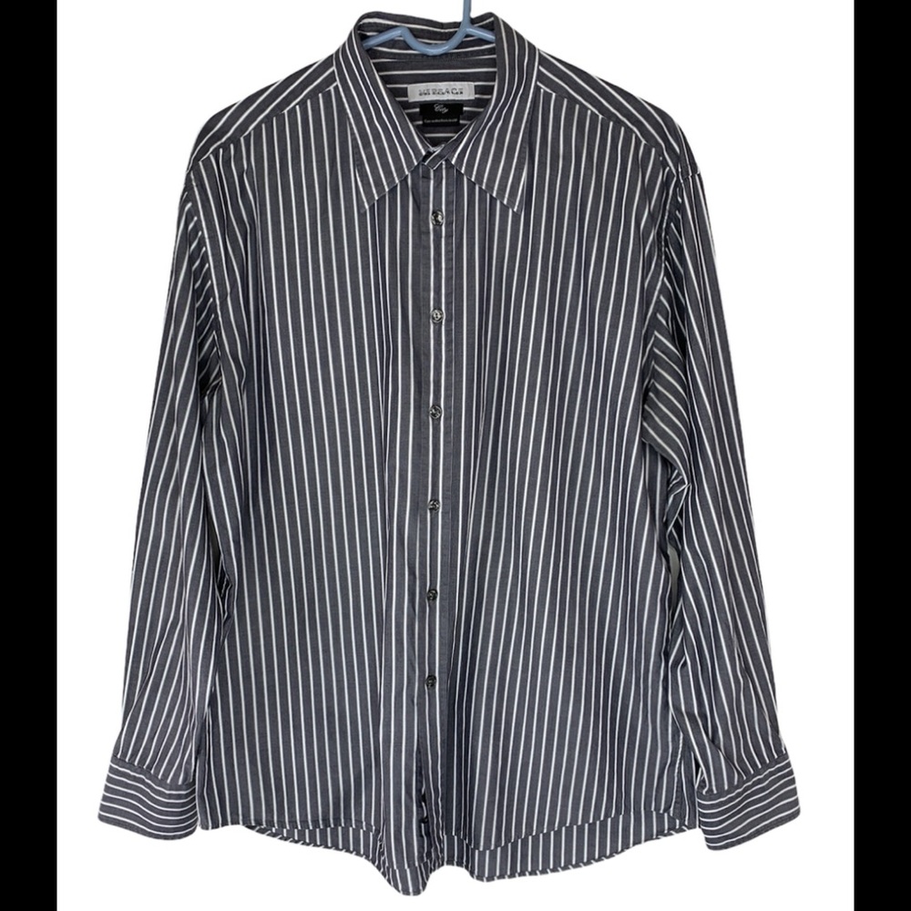 VERSACE Collection City Men’s Size 43 Long Sleeve Shirt - Picture 1 of 13